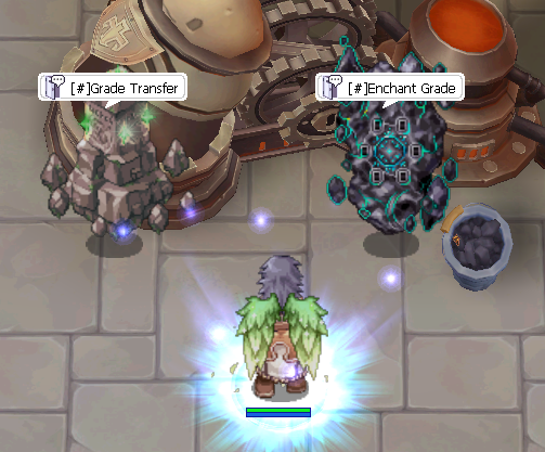 ตำแหน่ง NPC Grade Transfer และ Enchant Grade